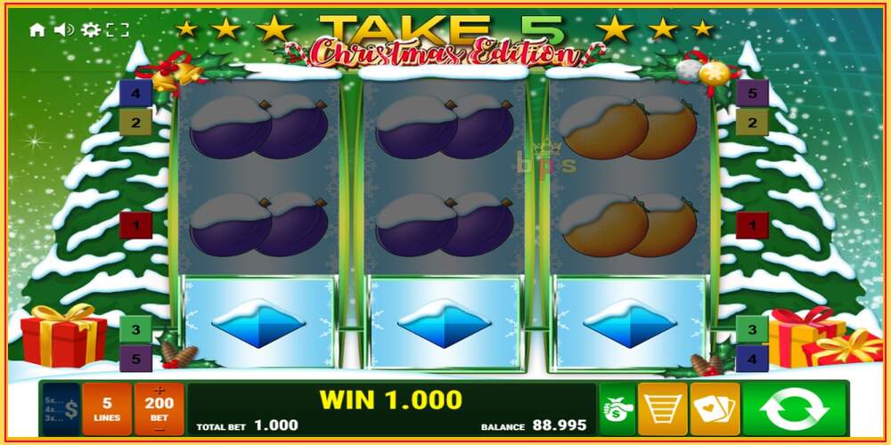 Spil slot Take 5 Christmas Edition