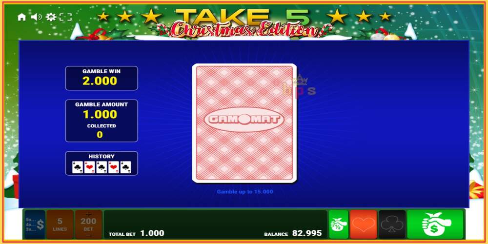 Игровой слот Take 5 Christmas Edition