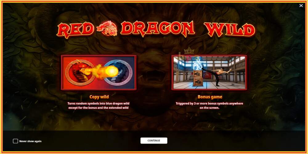 Игровой слот Red Dragon Wild