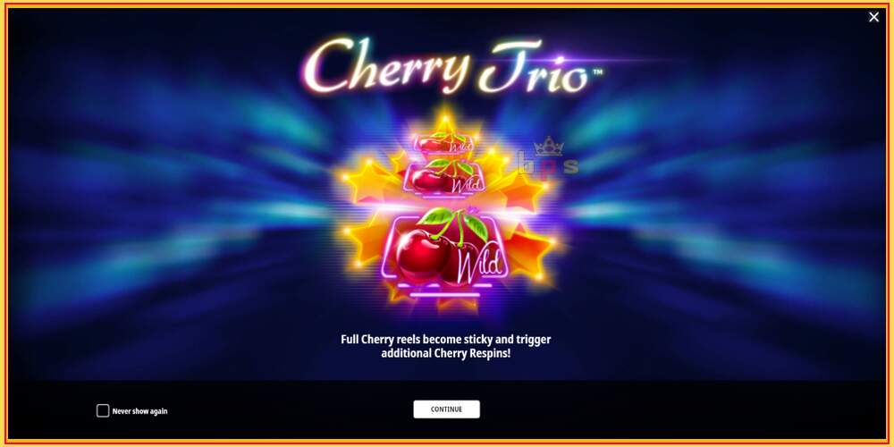 Игровой слот Cherry Trio