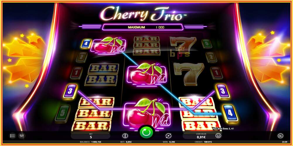 Игровой слот Cherry Trio