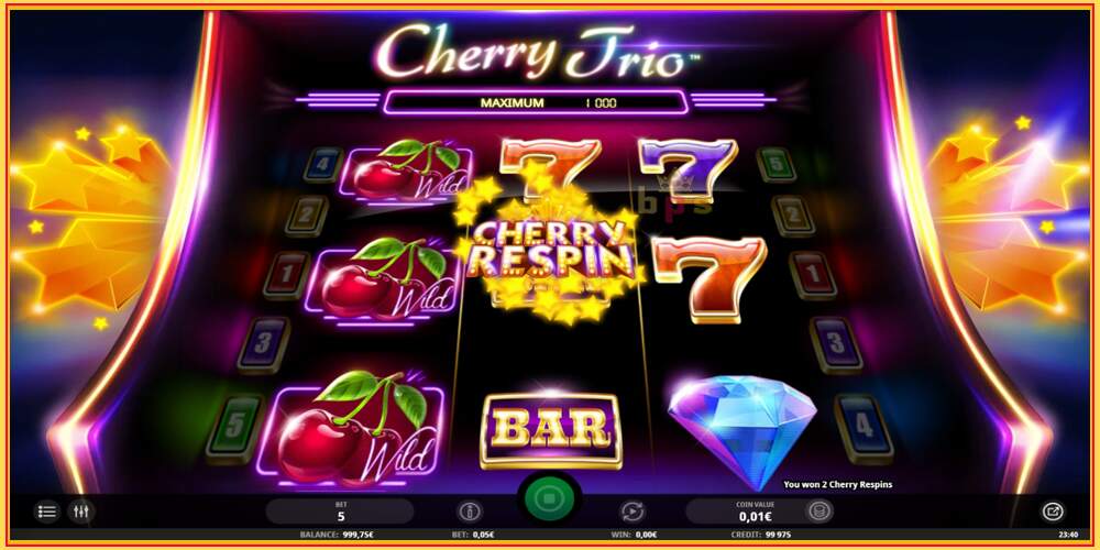 Игровой слот Cherry Trio