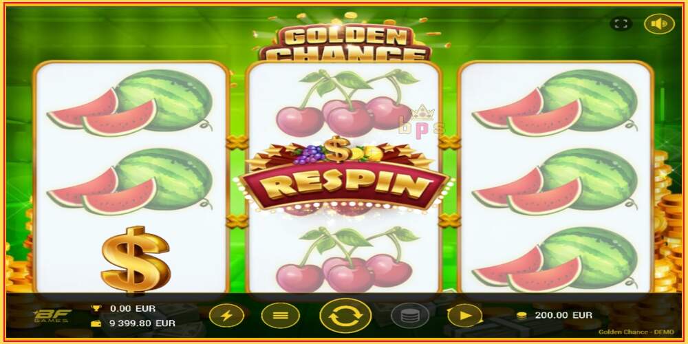 Игровой слот Golden Chance