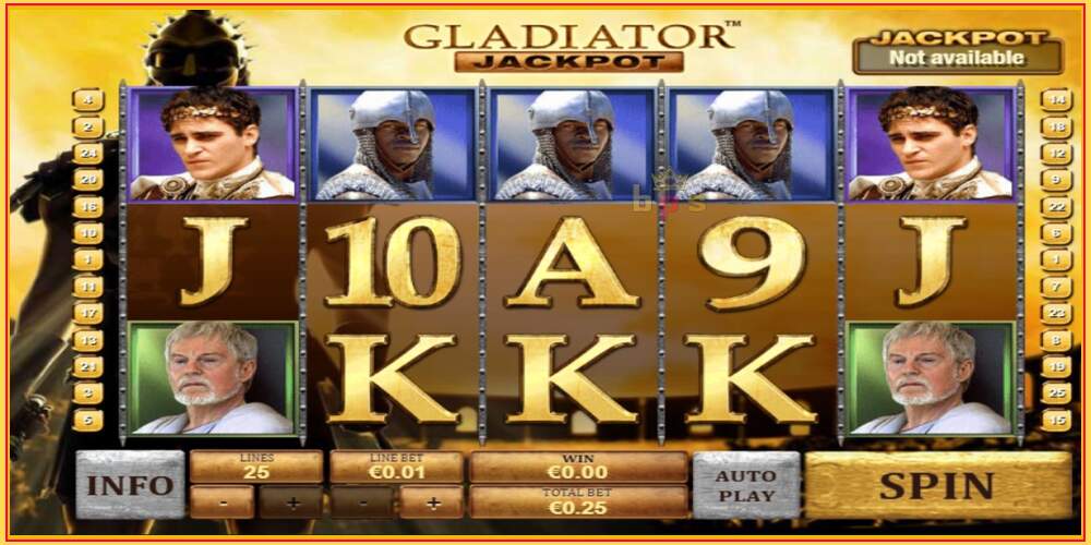 Игровой слот Gladiator Jackpot