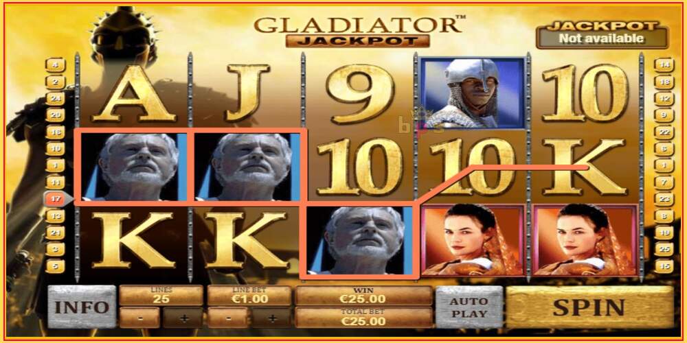 Игровой слот Gladiator Jackpot