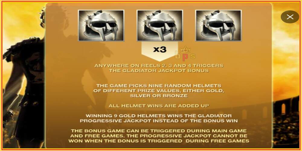 Игровой слот Gladiator Jackpot