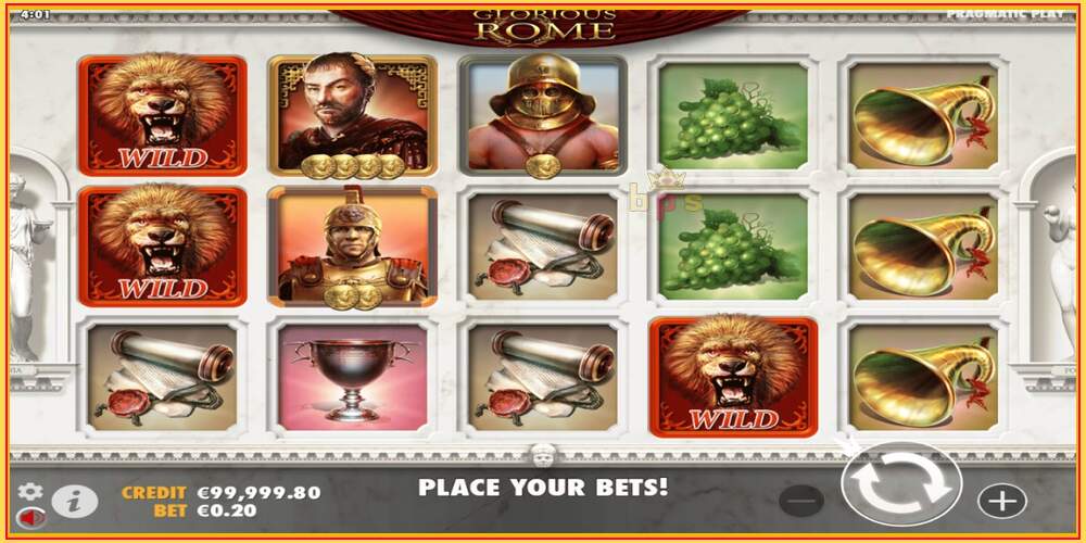 Игровой слот Glorious Rome