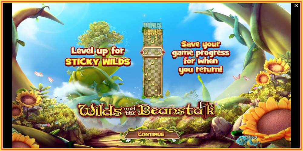 Игровой слот Wilds and the Beanstalk