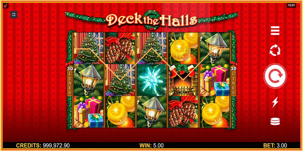 Игровой слот Deck The Halls