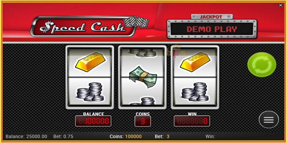 Spelautomat Speed Cash