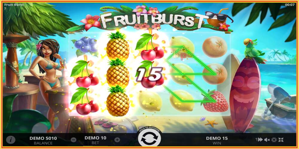 Игровой слот Fruitburst