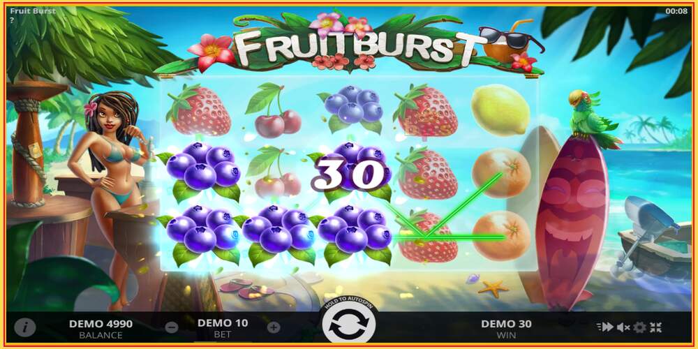 Игровой слот Fruitburst