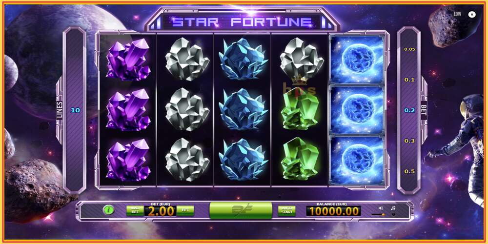 Игровой слот Star Fortune