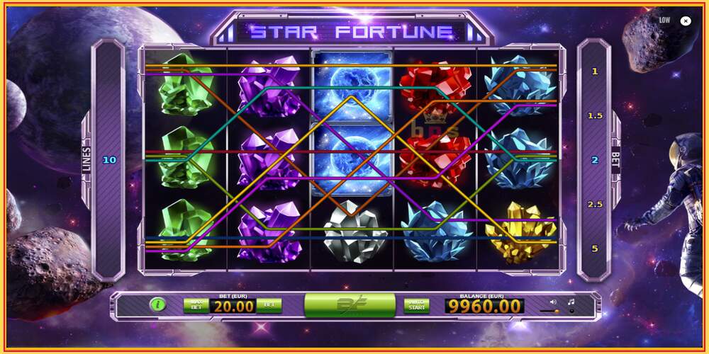 Игровой слот Star Fortune