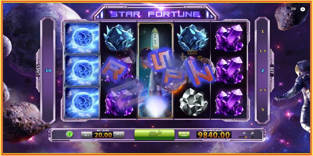 Игровой слот Star Fortune