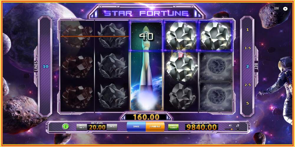 Игровой слот Star Fortune