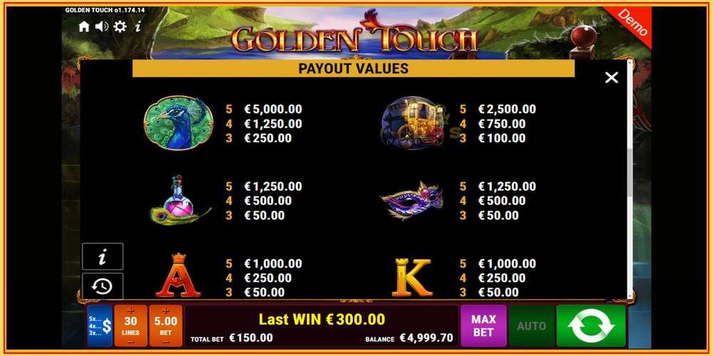 Spelslot Golden Touch