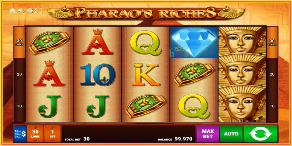 Игровой слот Pharaos Riches