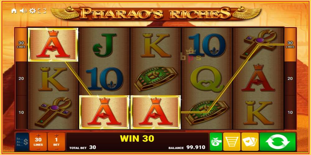 Игровой слот Pharaos Riches