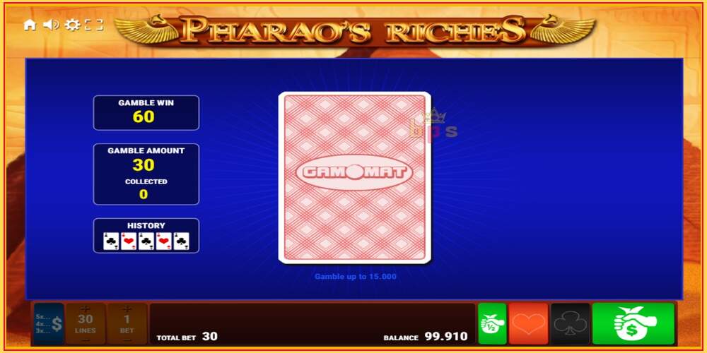 Игровой слот Pharaos Riches