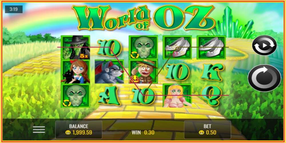 Игровой слот World of Oz