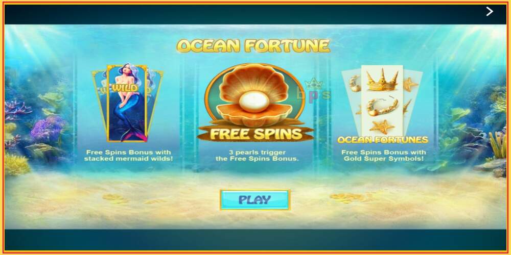 Игровой слот Ocean Fortune