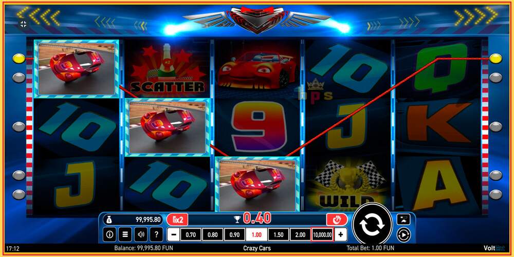 Игровой слот Crazy Cars