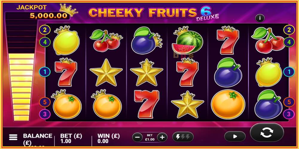 Игровой слот Cheeky Fruits 6 Deluxe