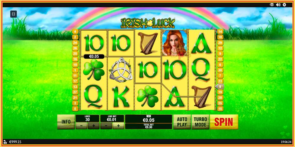 Pelipaikka Irish Luck