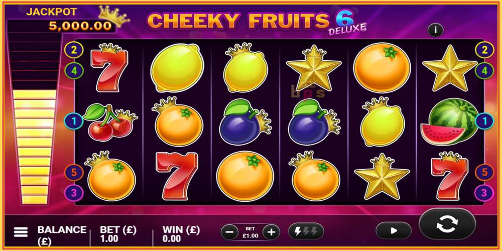 Игровой слот Cheeky Fruits 6 Deluxe