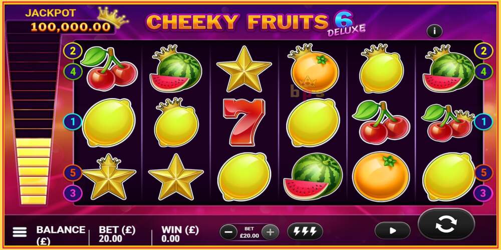 Игровой слот Cheeky Fruits 6 Deluxe