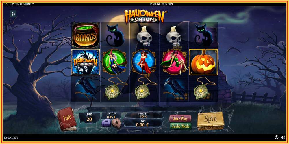 Игровой слот Halloween Fortune