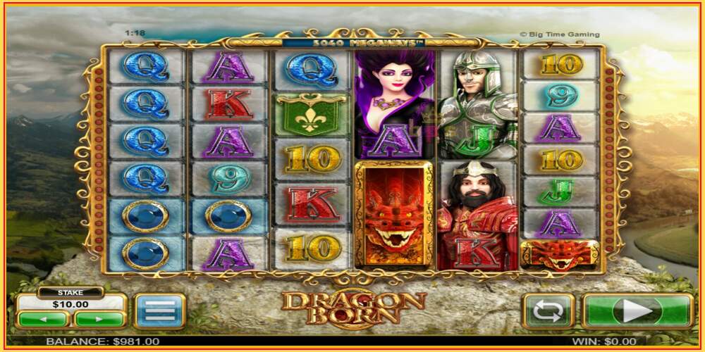 Игровой слот Dragon Born