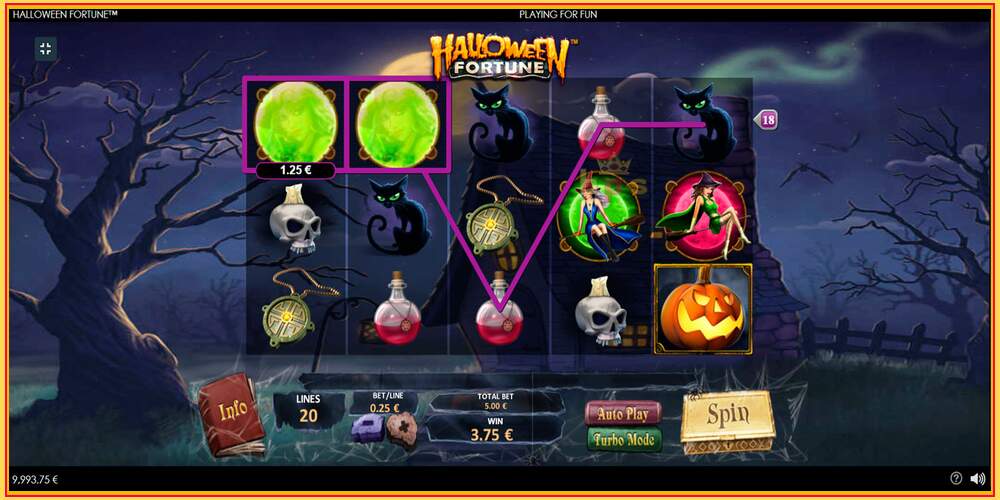 Игровой слот Halloween Fortune