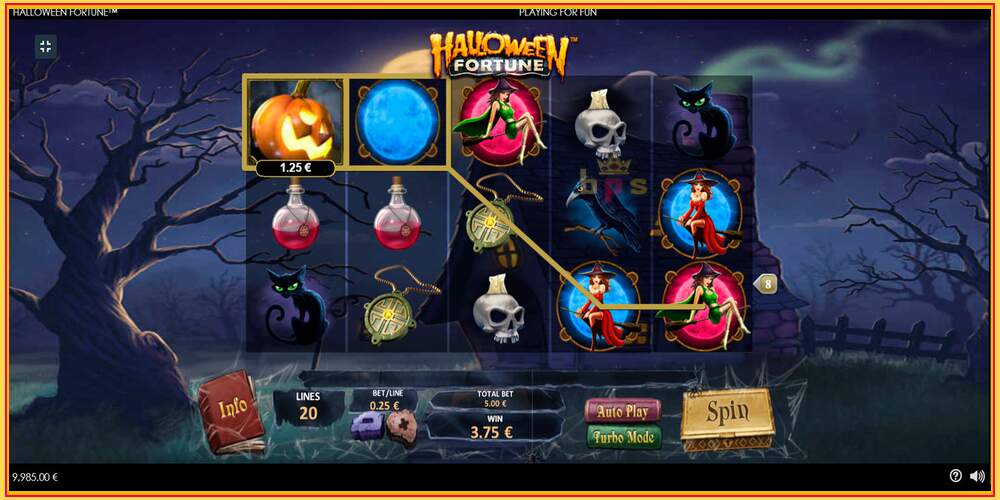 Игровой слот Halloween Fortune