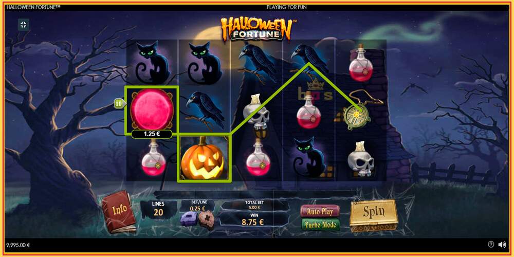 Игровой слот Halloween Fortune