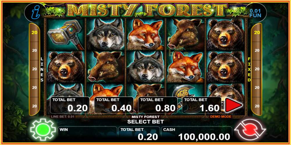 Spelslot Misty Forest