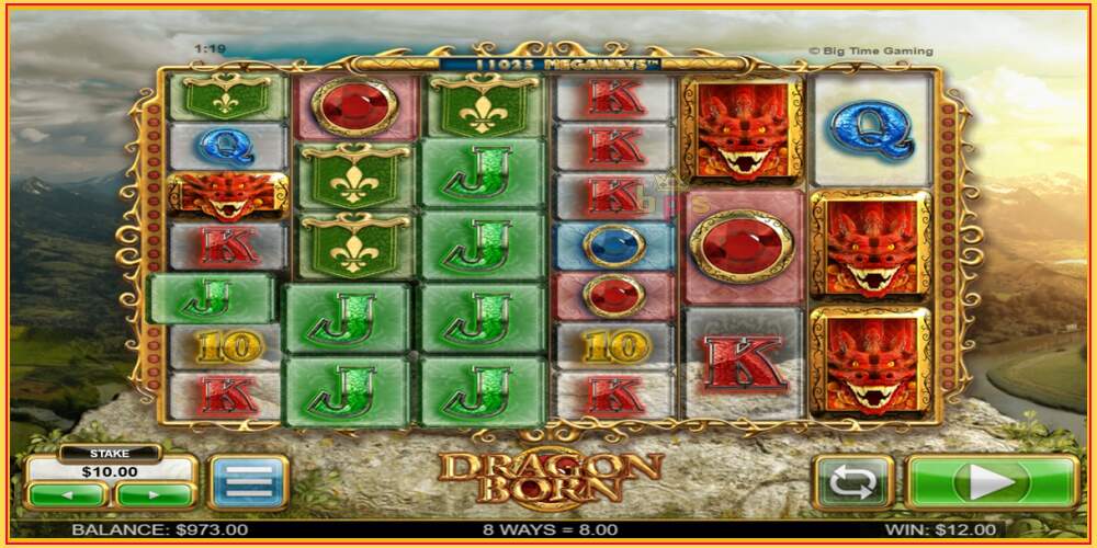 Игровой слот Dragon Born