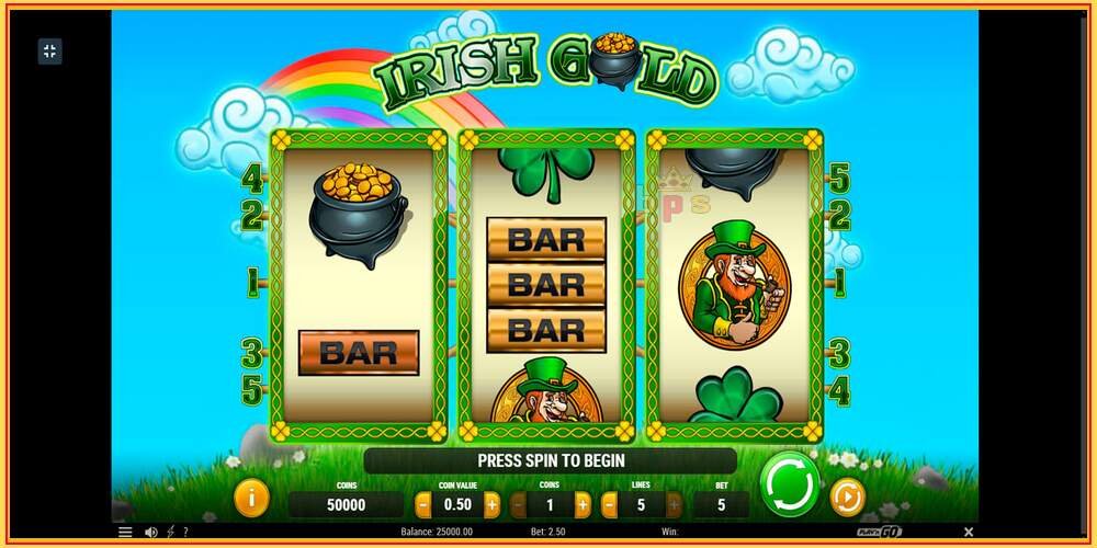 Игровой слот Irish Gold