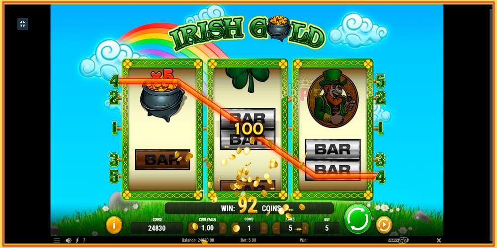 Игровой слот Irish Gold