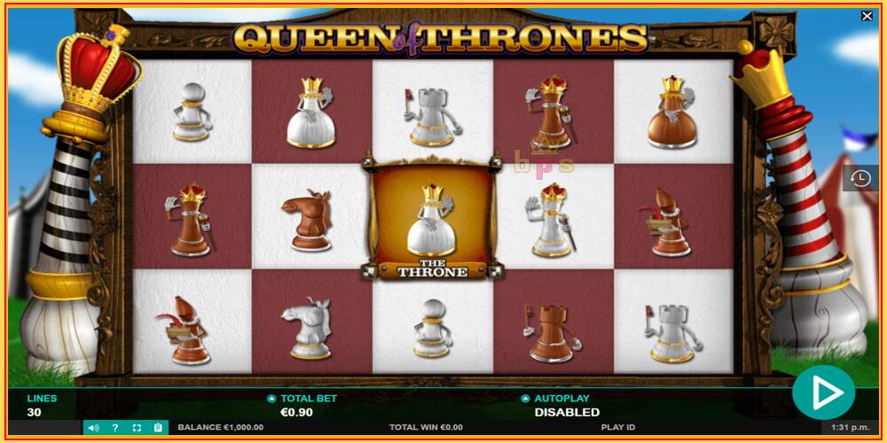 Игровой слот Queen of Thrones