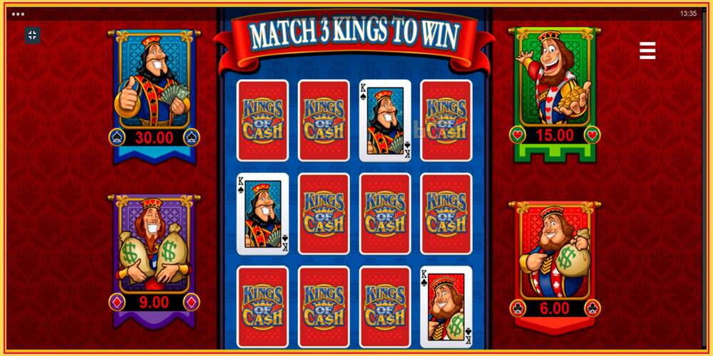 Игровой слот Kings of Cash