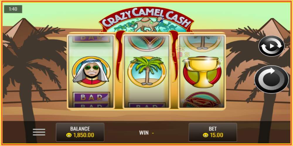 Игровой слот Crazy Camel Cash