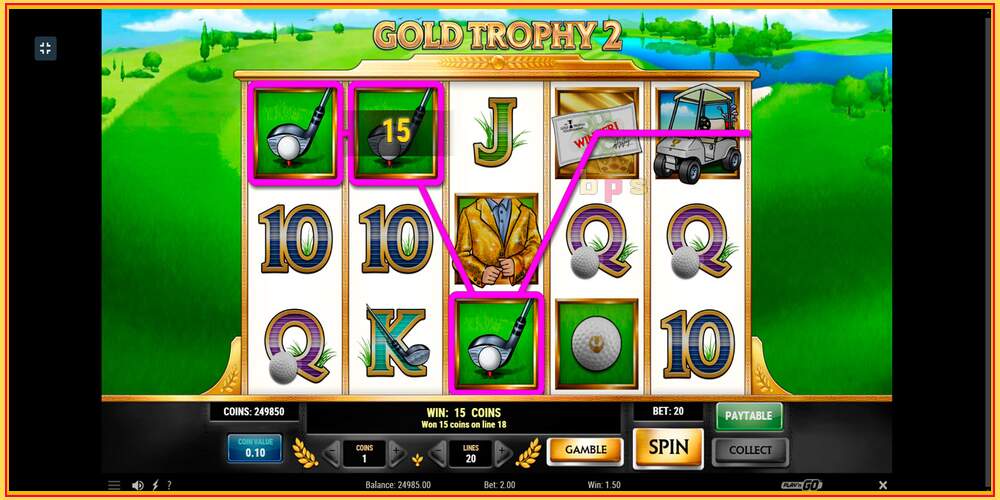 Игровой слот Gold Trophy 2