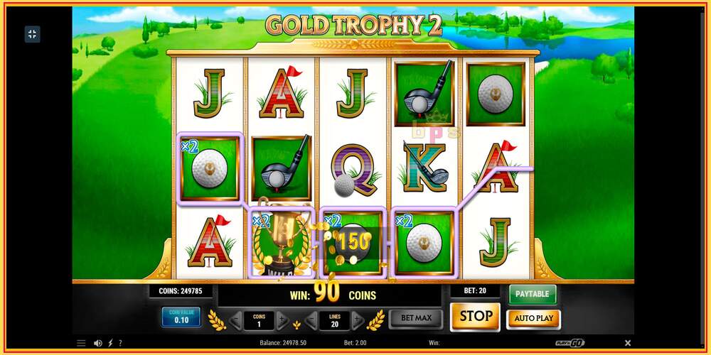 Игровой слот Gold Trophy 2