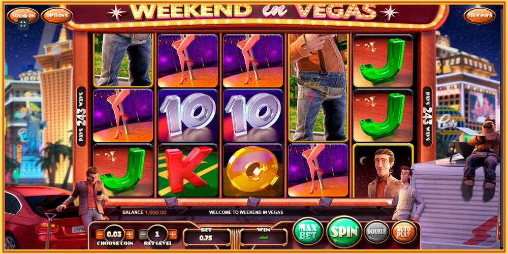 Игровой слот Weekend In Vegas