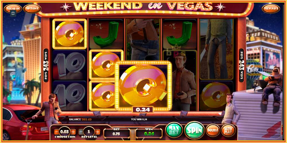 Игровой слот Weekend In Vegas