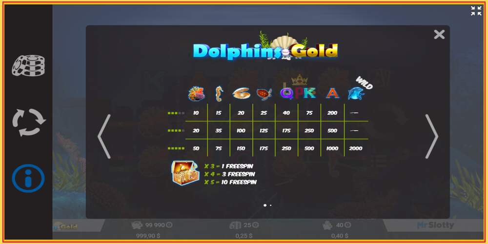 Игровой слот Dolphin Quest