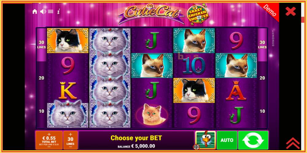 Игровой слот Cutie Cat