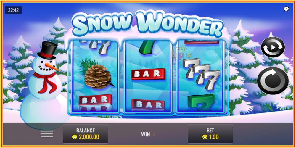 Игровой слот Snow Wonder